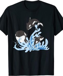 Ocean Animal Lover Aquarist Gift Killer Whale Fish Orca T-Shirt