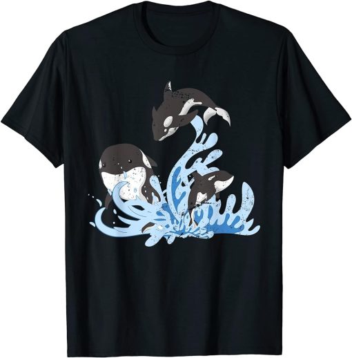 Ocean Animal Lover Aquarist Gift Killer Whale Fish Orca T-Shirt