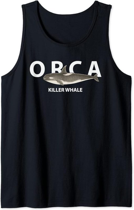 Killer Whale Gifts Shirt. Orca Killer Whale Tank Top